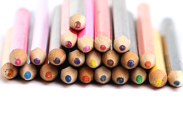 Image showing Some colored pencils