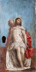 Image showing Dead Christ with the angel