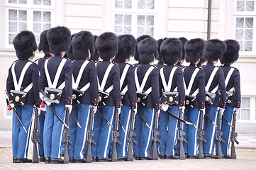 Image showing Denmark Royal guard