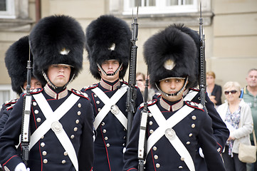 Image showing Denmark Royal guard