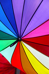 Image showing Color umbrella