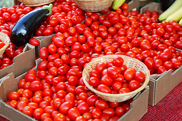 Image showing Cherry tomato
