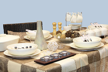 Image showing Table setting