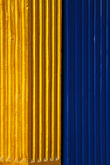 Image showing Gold and blue