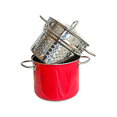 Image showing Spaghetti pot