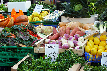 Image showing Green market