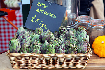 Image showing Artichokes