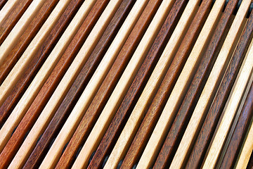 Image showing Two tone wood