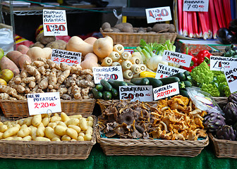 Image showing Market stall