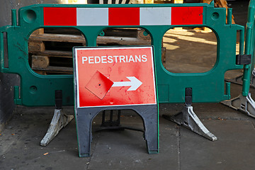 Image showing Pedestrian way