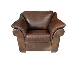 Image showing Leather armchair