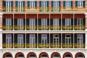 Image showing Balconies