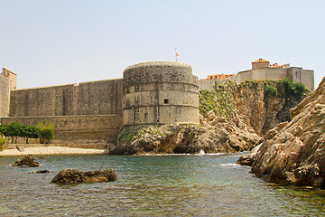 Image showing Dubrovnik walls