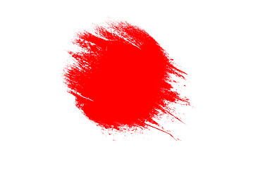 Image showing Japan flag grunge 