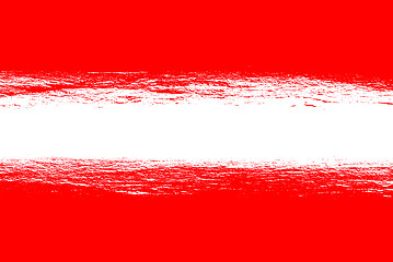 Image showing Austria flag grunge 