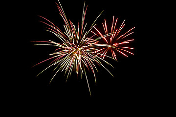 Image showing Firecrackers In The Sky