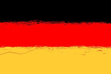 Image showing Germany flag grunge 