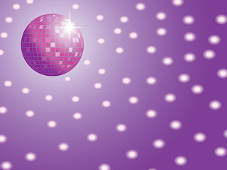 Image showing disco ball with lights