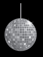 Image showing disco mirror ball 