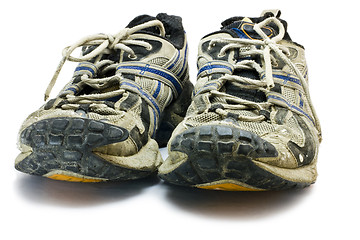 Image showing old sports shoes