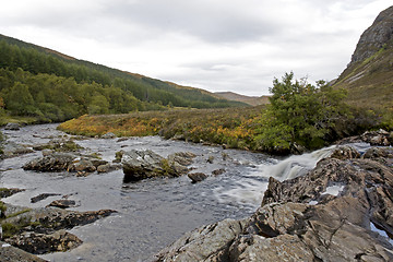 Image showing small river in scottish highlands