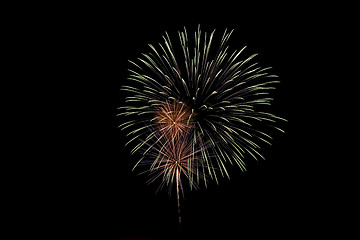 Image showing Firecrackers In The Sky