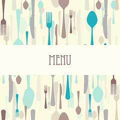 Image showing Dining Restaurant Menu