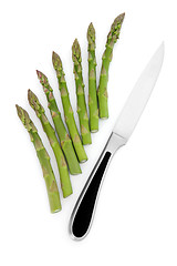 Image showing Asparagus Spears