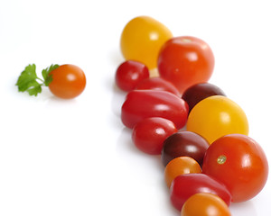 Image showing Fresh Tomatoes Assortment