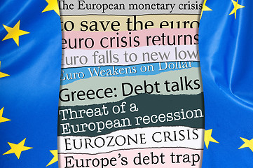 Image showing Financial Crisis in Europe