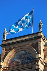 Image showing Bavarian Flag