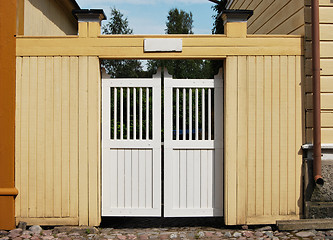 Image showing Wooden Gate