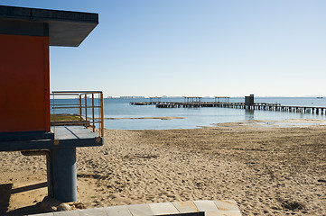 Image showing Lifeguard post