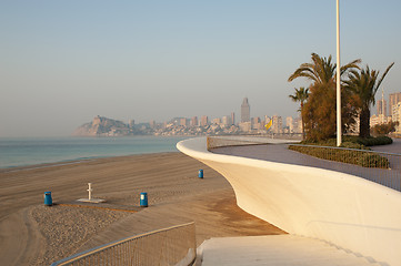 Image showing Benidorm beach