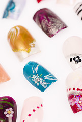 Image showing Nail art