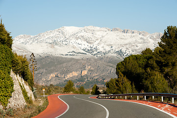 Image showing Guadalest road