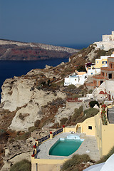 Image showing incredible santorini