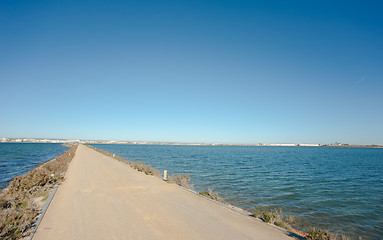 Image showing La Manga del Mar Menor