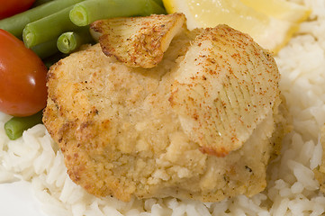 Image showing stuffed fillet of sole