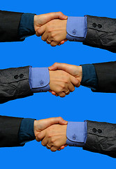 Image showing friends in business