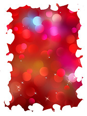 Image showing Shiny bokeh light Valentine's day. EPS 8