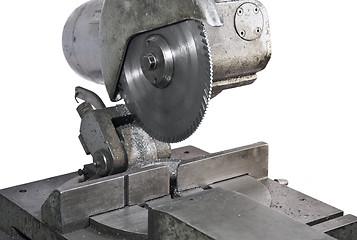 Image showing circular saw in close up