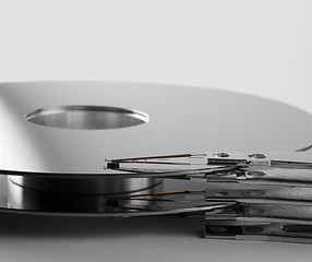 Image showing parts of hard disk drive