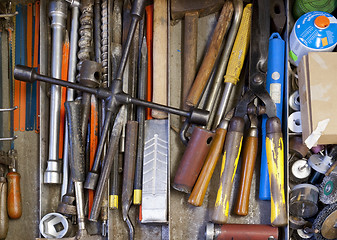 Image showing tools in drawer