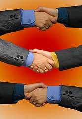 Image showing Deals in business