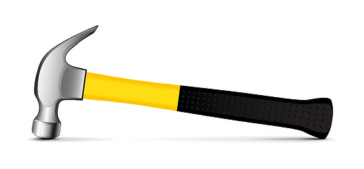 Image showing Vector hammer