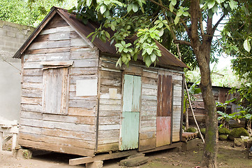 Image showing original 90 year old Caribbean style house Corn Island Nicaragua