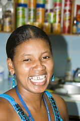 Image showing EDITORIAL native Nicaragua man Corn Island portrait