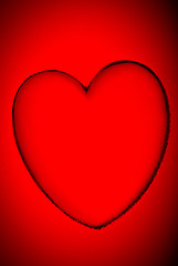 Image showing Red heart