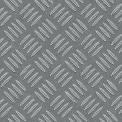 Image showing seamless diamond metal plate texture